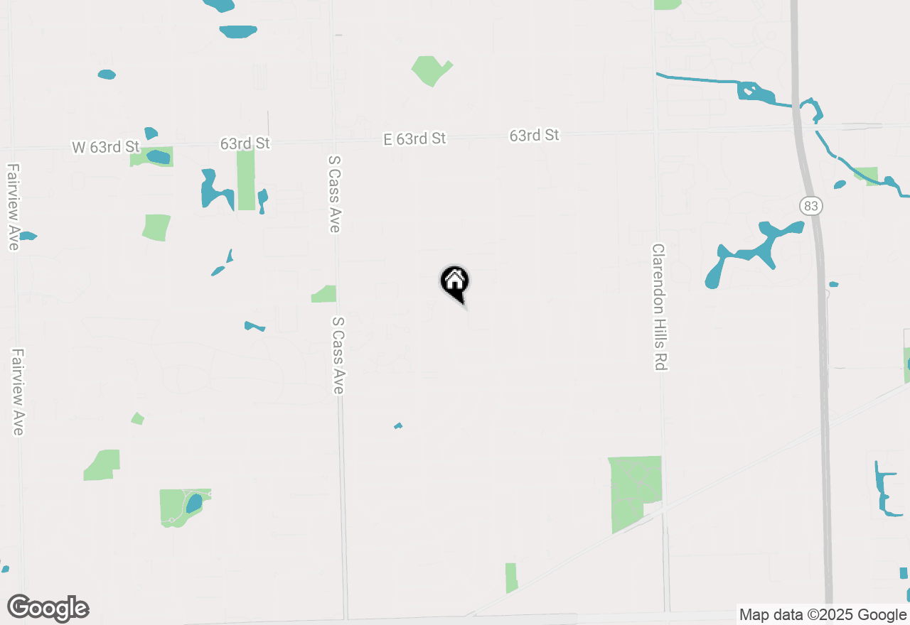 Map of 6709 Charleston Drive, Darien, IL 60561