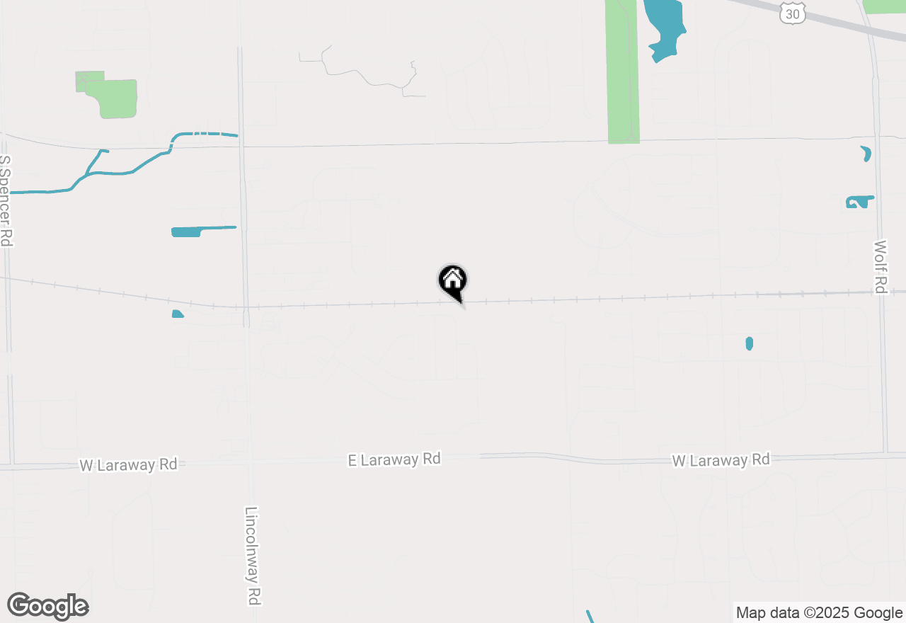 Map of 1587 Glenbrooke Lane, New Lenox, IL 60451