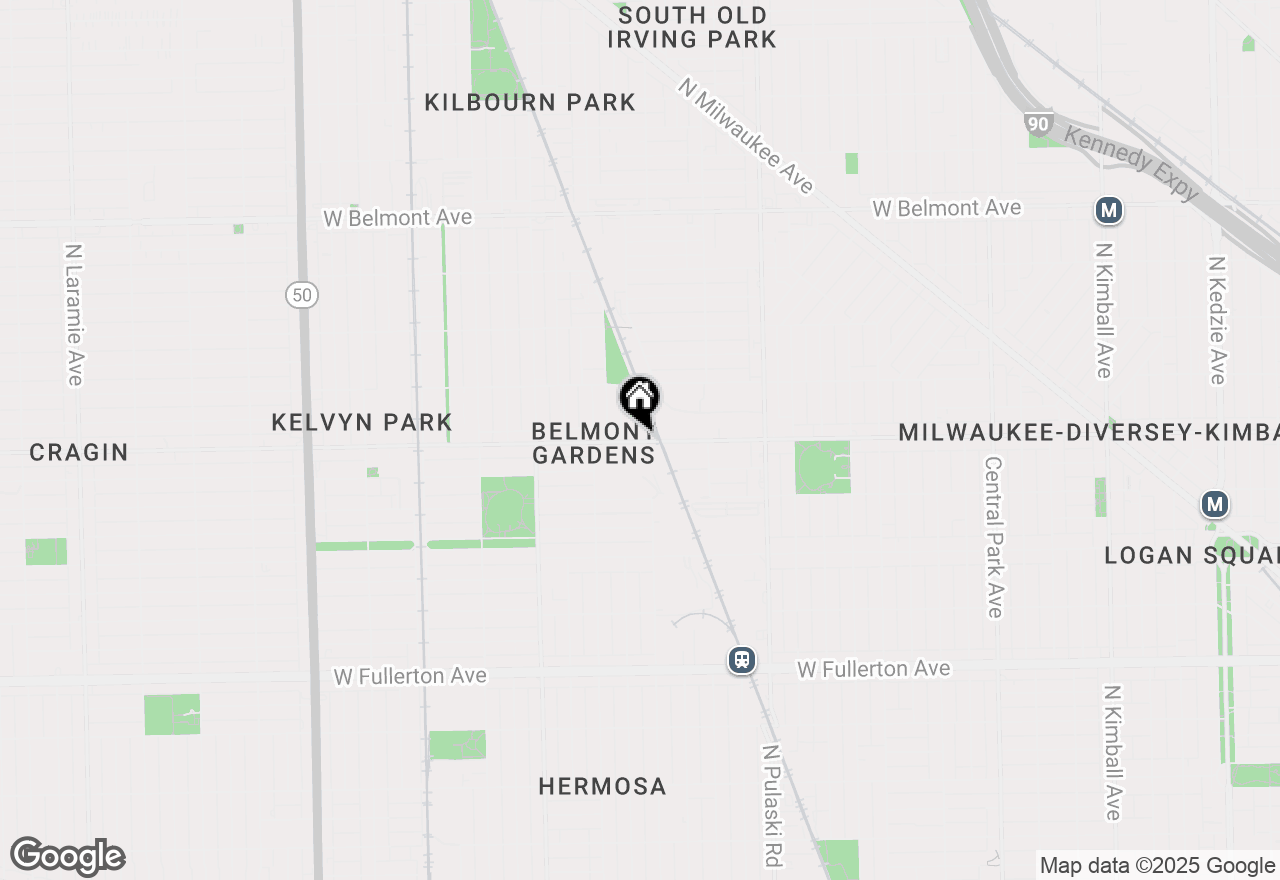 Map of 4200 W Diversey Avenue, Chicago, IL 60639