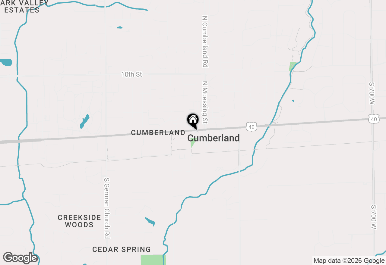 Map of 11623 E Washington Street, Indianapolis, IN 46229
