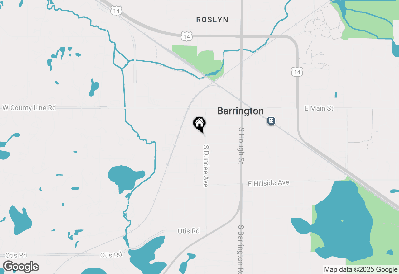 Map of 315 W Lincoln Avenue, Barrington, IL 60010