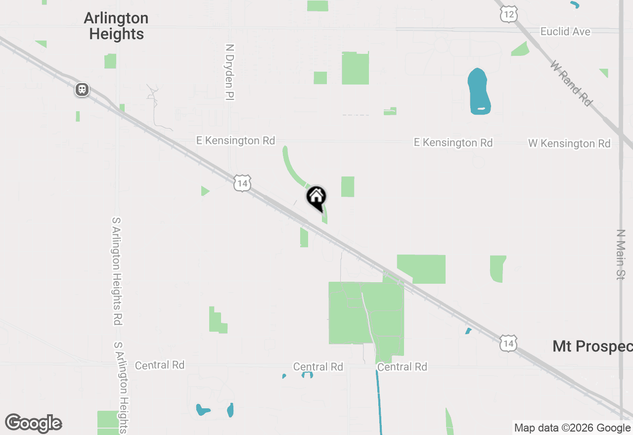 Map of 1530 E Northwest Highway #2A, Arlington Heights, IL 60004