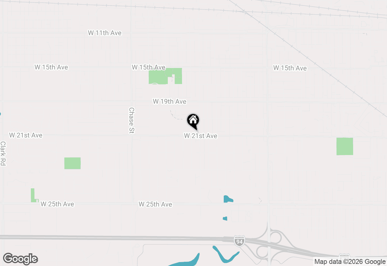 Map of 2332 W 21st Avenue, Gary, IN 46404