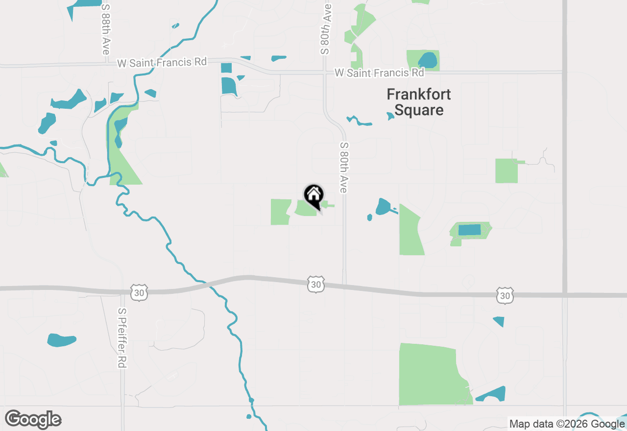 Map of 8053 Duane Drive, Frankfort, IL 60423
