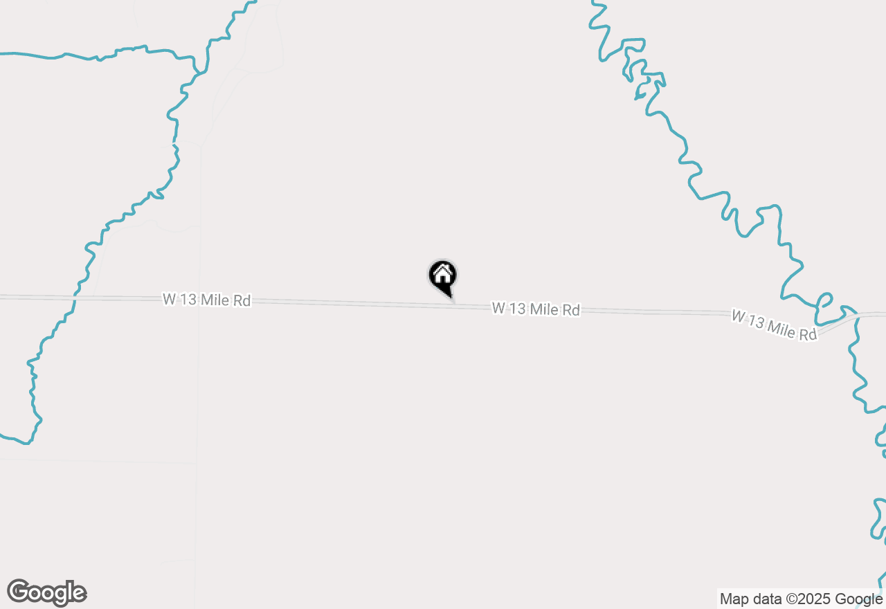 Map of 00 V/L 13 Mile Rd. #PAR A, Bitely, MI 49309