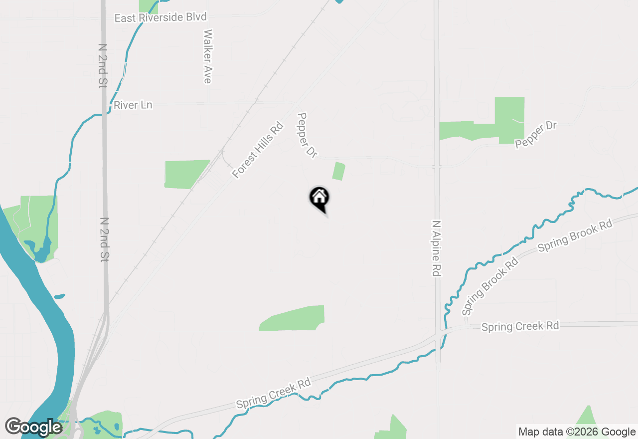 Map of 3708 Regal Ridge Circle, Rockford, IL 61114