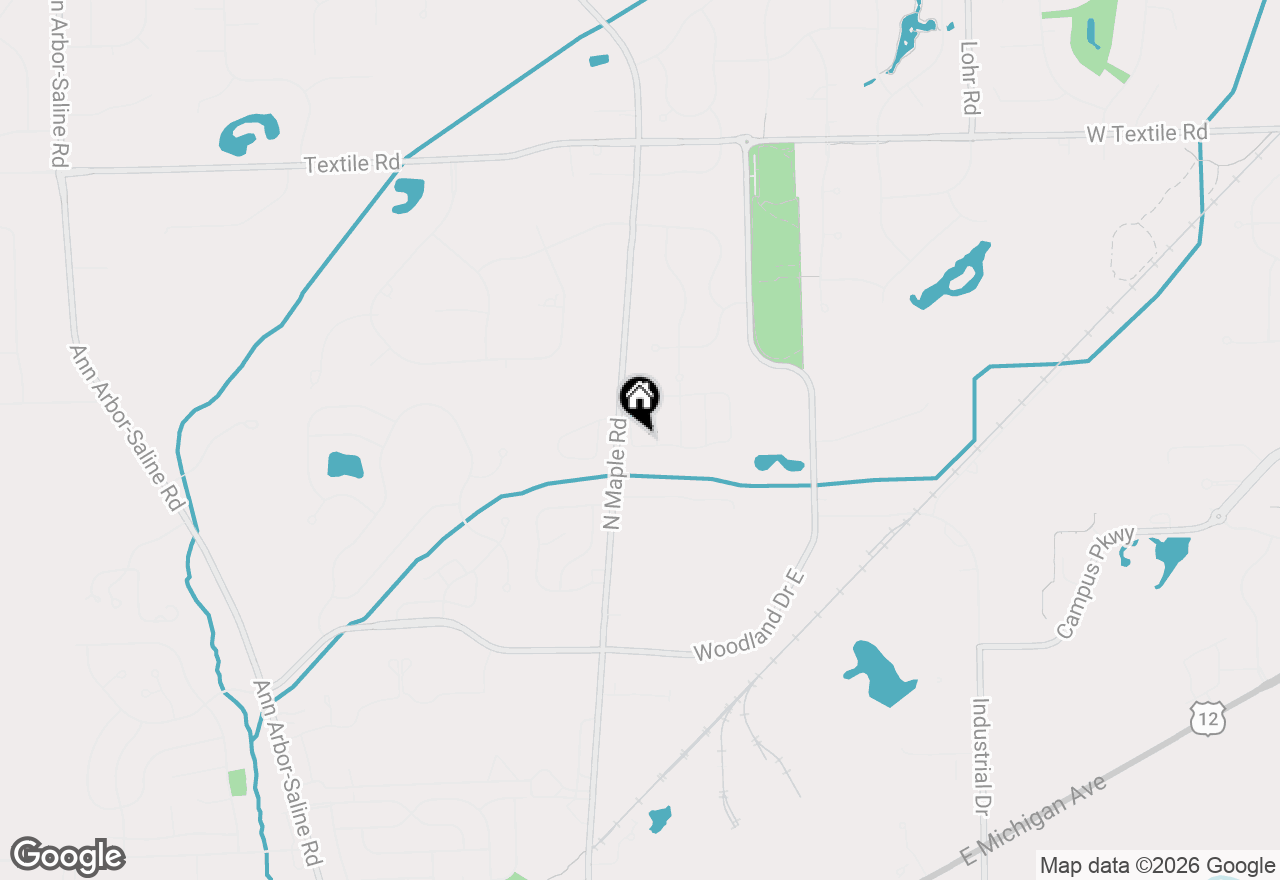 Map of 717 S Risdon Trail, Saline, MI 48176