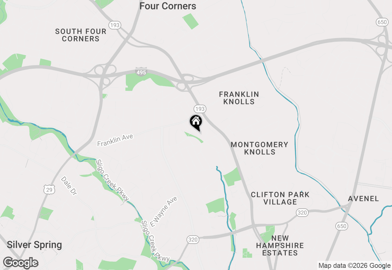 Map of 9325 Long Branch Parkway, Silver Spring, MD 20901