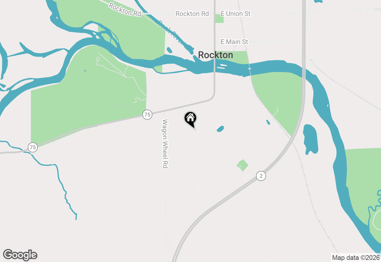 Map of 227 Foxfire Place, Rockton, IL 61072