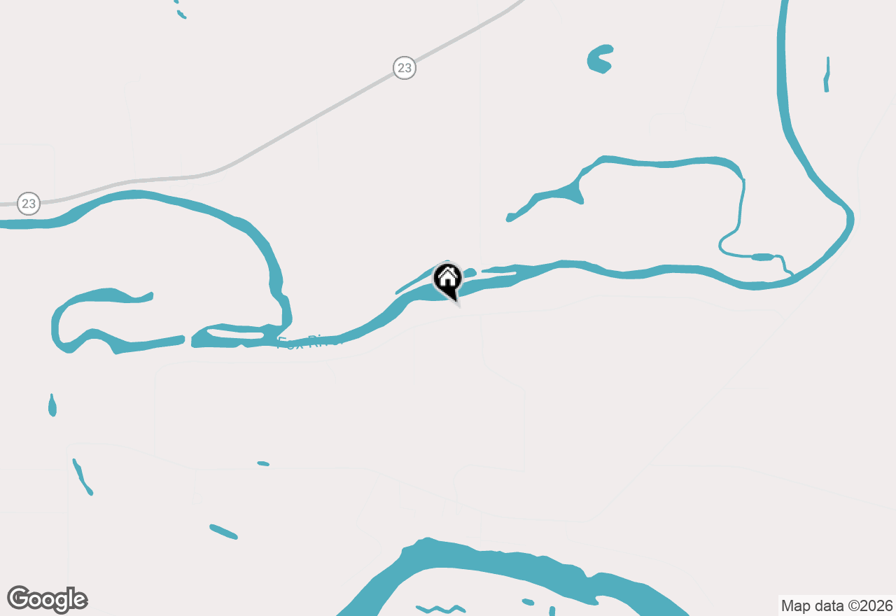 Map of W5542 Oxbow Trail, Princeton, WI 54968