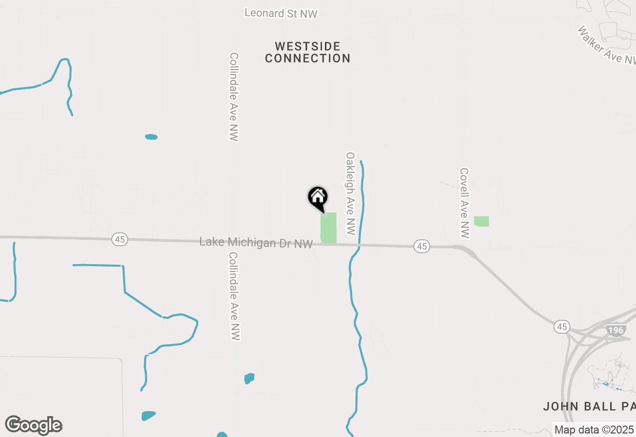 Map of 466 Fairfield Avenue Nw, Grand Rapids, MI 49504