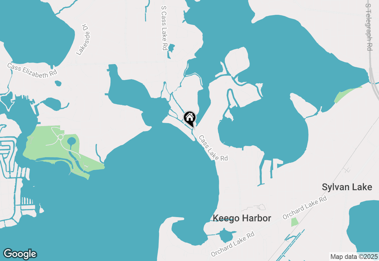 Map of 1493 Rivona Drive, West Bloomfield, MI 48328