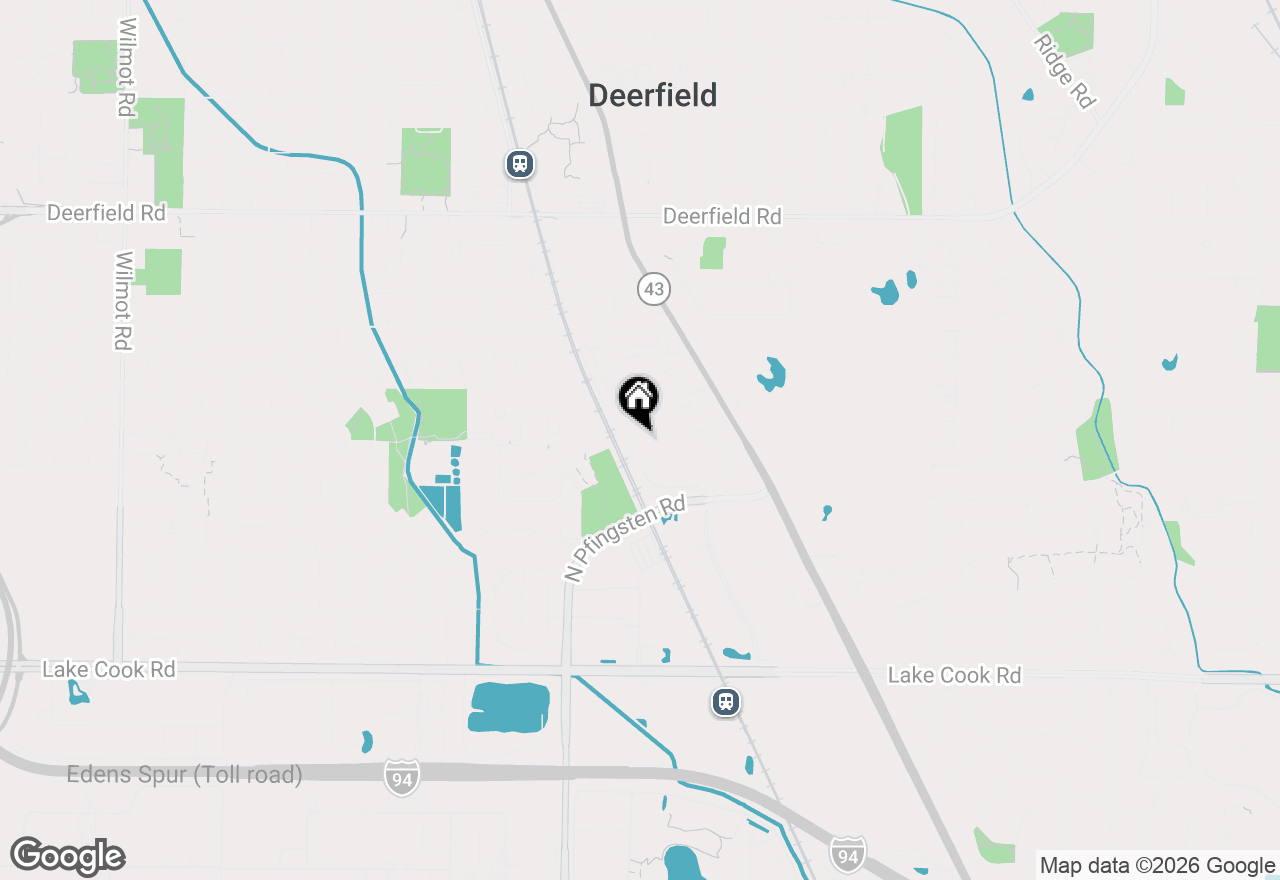 Map of 412 Kelburn Road #115, Deerfield, IL 60015