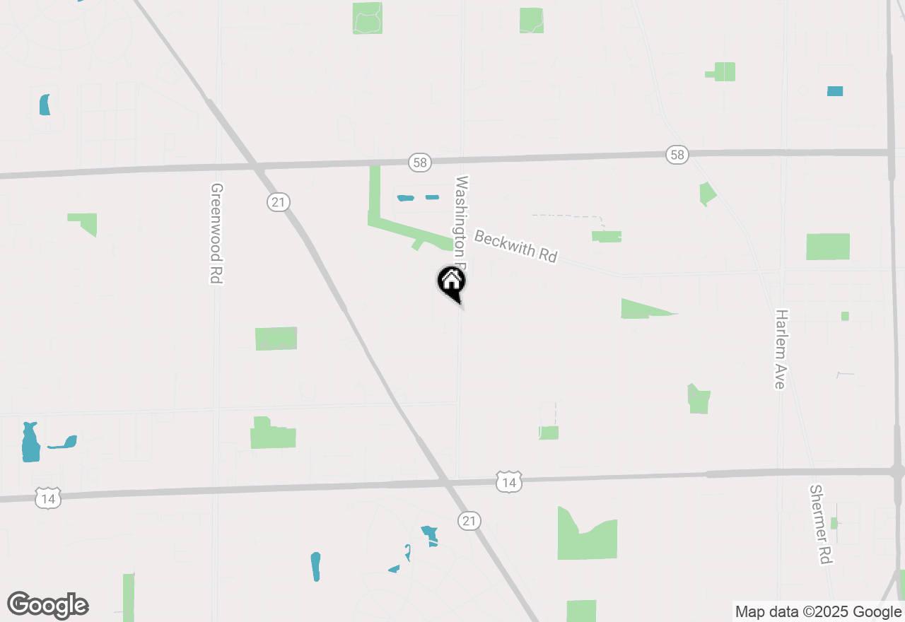 Map of 9214 N Washington Street, Niles, IL 60714