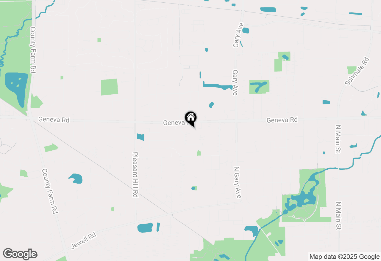 Map of 25W664 Coventry Court, Wheaton, IL 60187