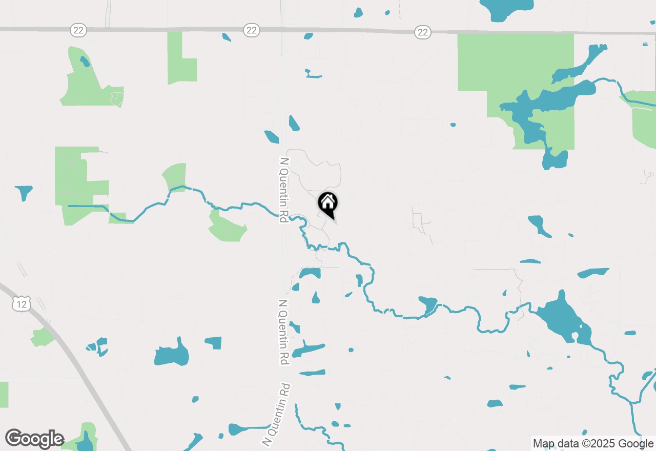 Map of 22182 N Prairie Lane, Kildeer, IL 60047