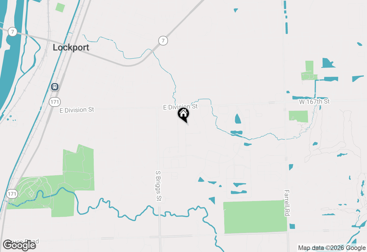 Map of 16808 Ennerdale Avenue, Lockport, IL 60441
