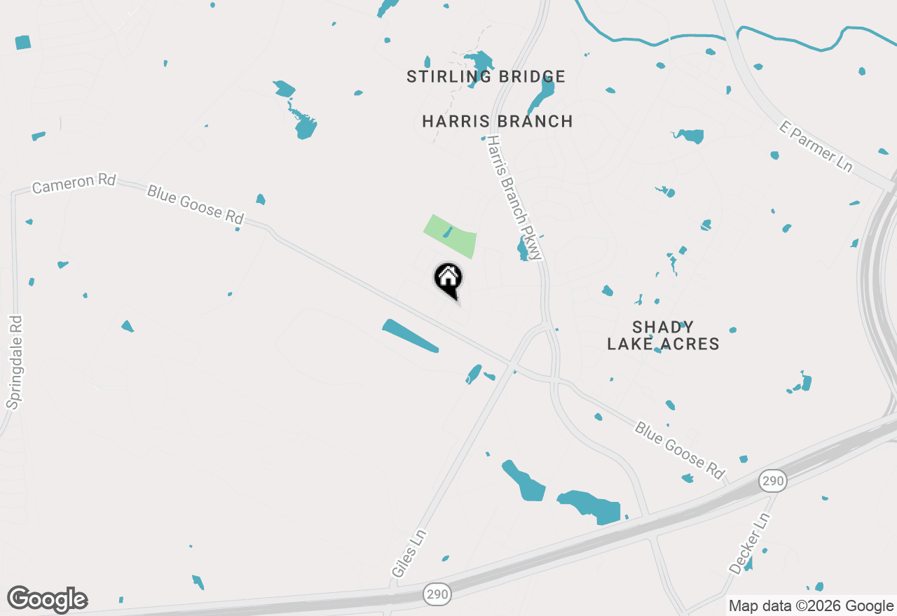 Map of 11012 Culzean Dr, Austin, TX 78754
