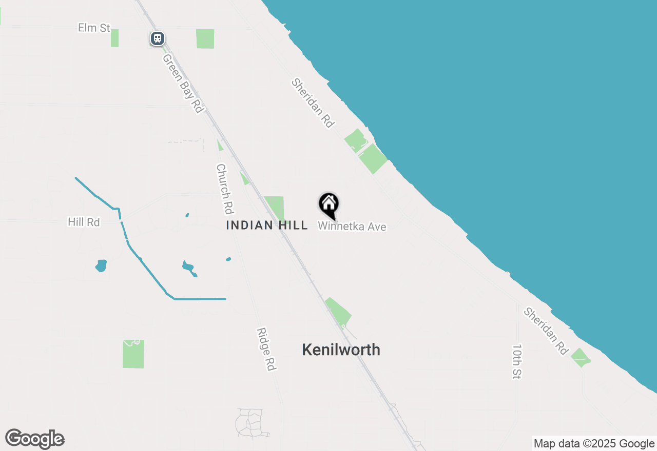 Map of 358 Winnetka Avenue, Winnetka, IL 60093