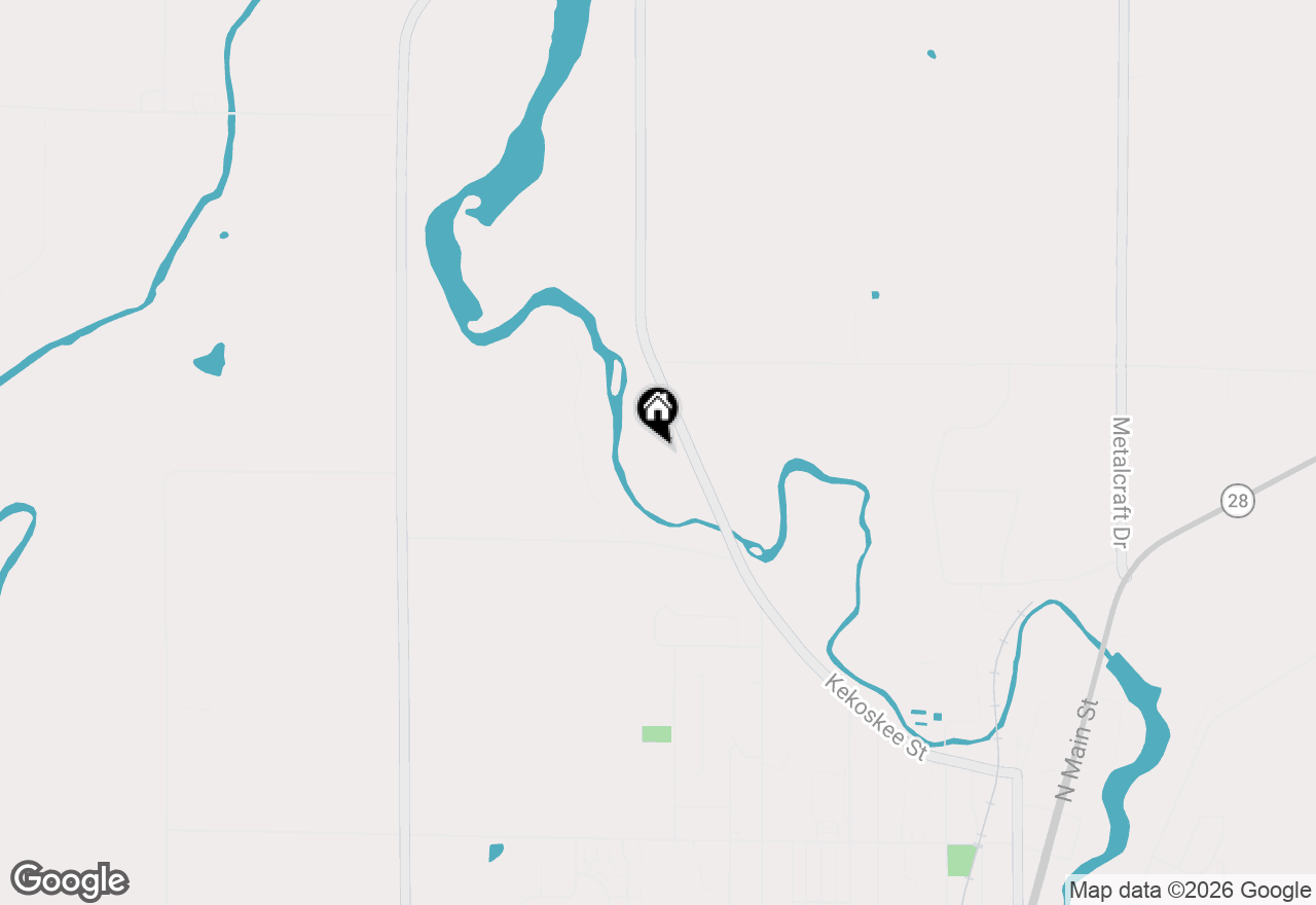 Map of Lt1 County Road Y, Mayville, WI 53050