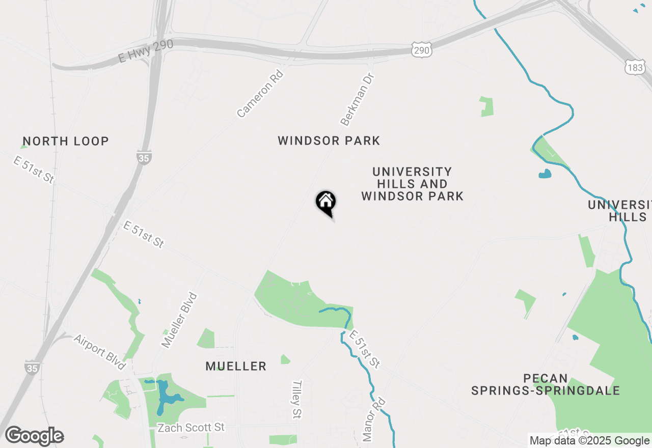 Map of 5600 Delwood Dr, Austin, TX 78723