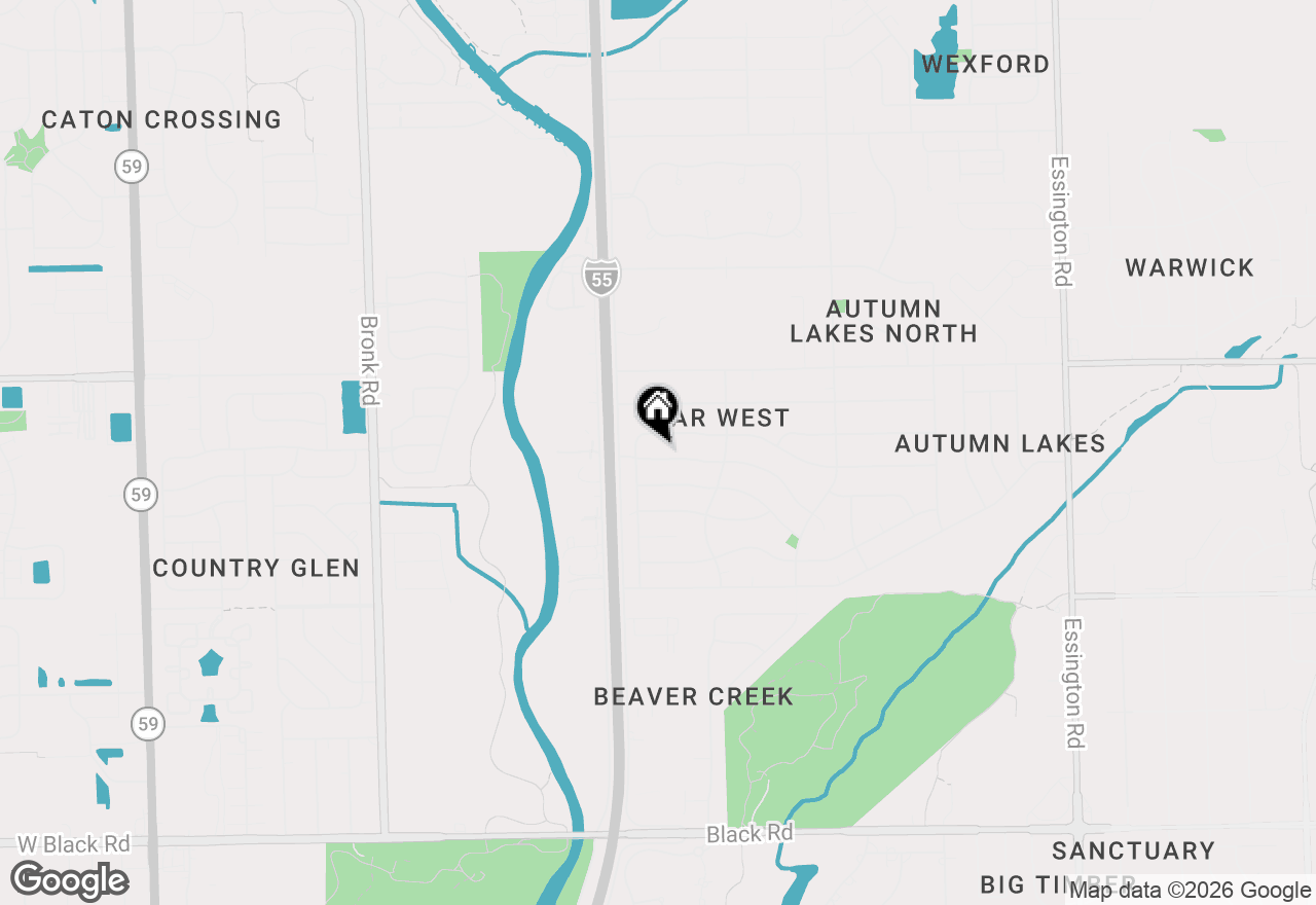 Map of 3915 Terrance Ferry Drive, Joliet, IL 60431