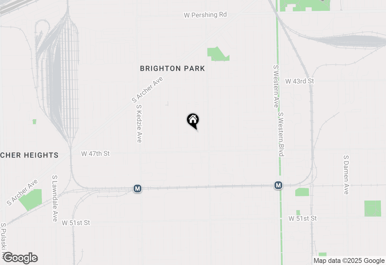 Map of 4555 S Francisco Avenue, Chicago, IL 60632