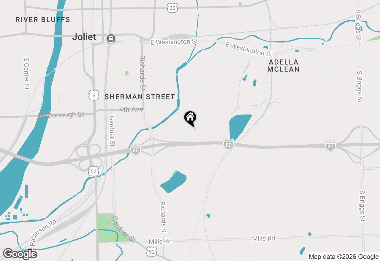 Map of 505 Strong Avenue, Joliet, IL 60433