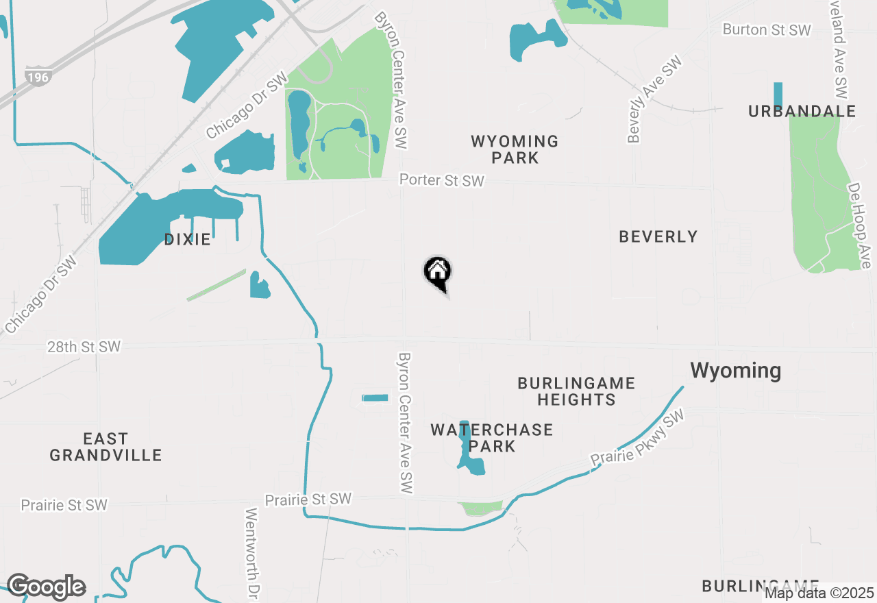 Map of 2667 Central Avenue Sw, Wyoming, MI 49519