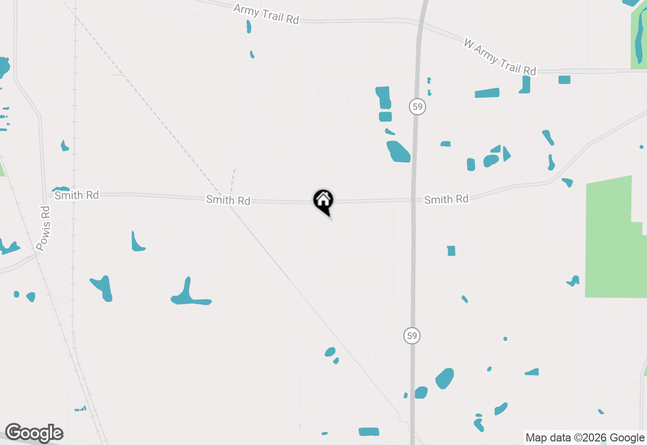 Map of 4N275 Avard Road, West Chicago, IL 60185