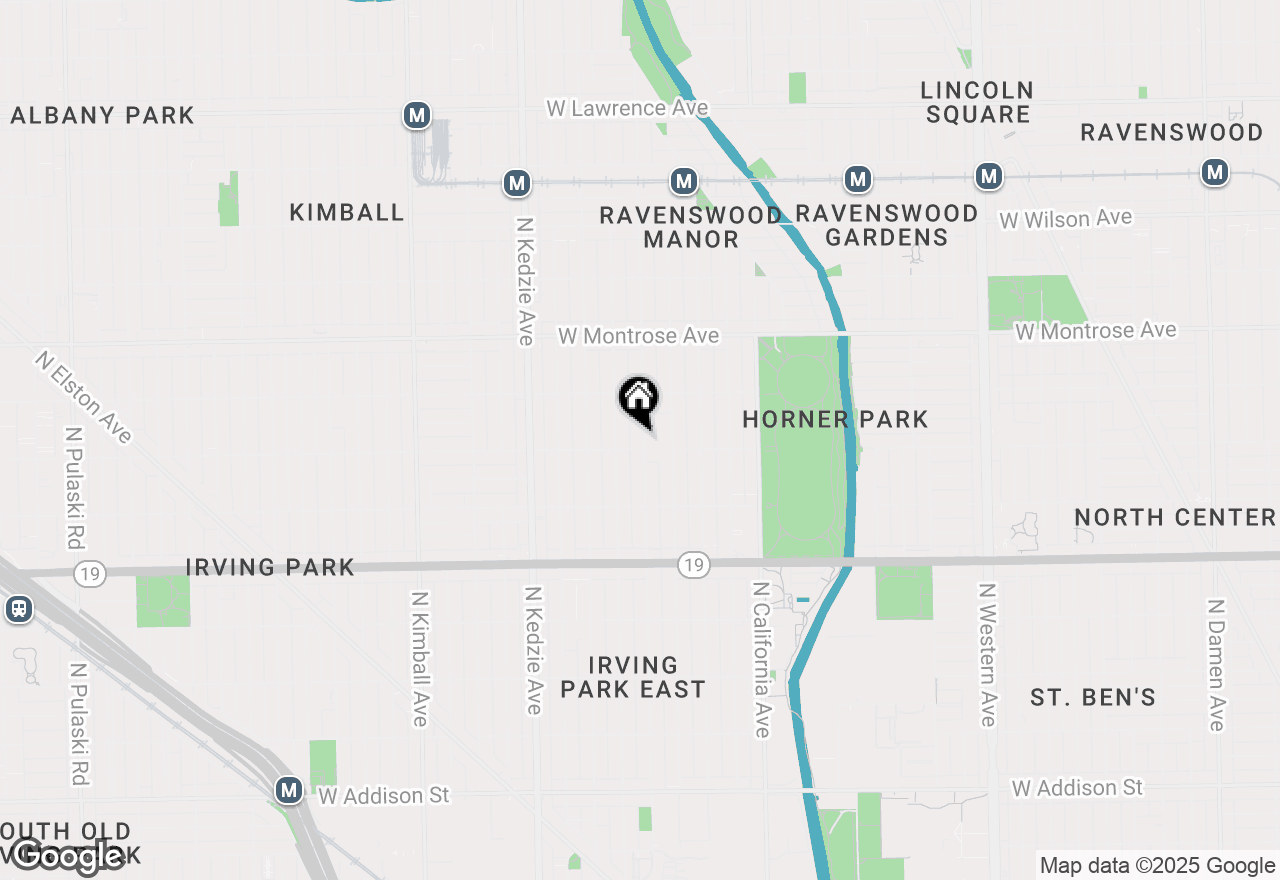 Map of 4206 N Sacramento Avenue #3F, Chicago, IL 60618