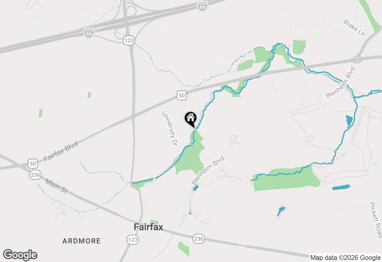 Map of 3527 Jean Street, Fairfax, VA 22030