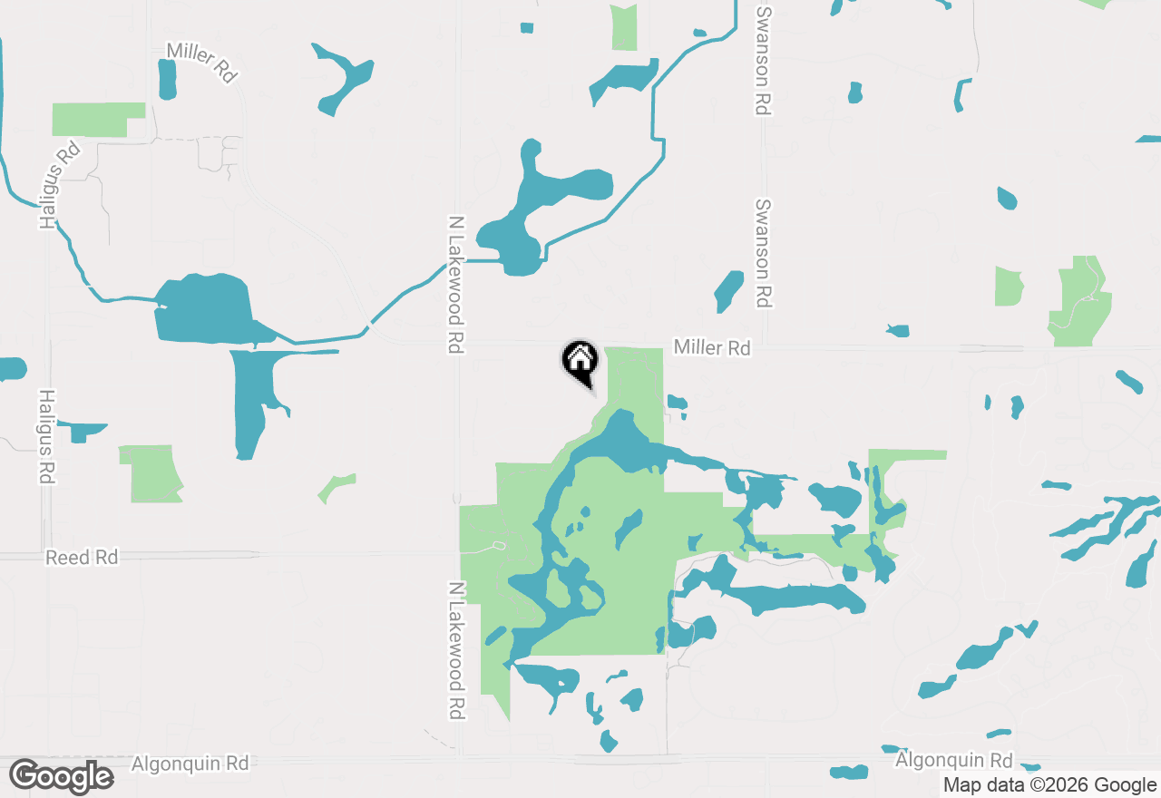 Map of 4465 Barharbor Drive, Lake In The Hills, IL 60156