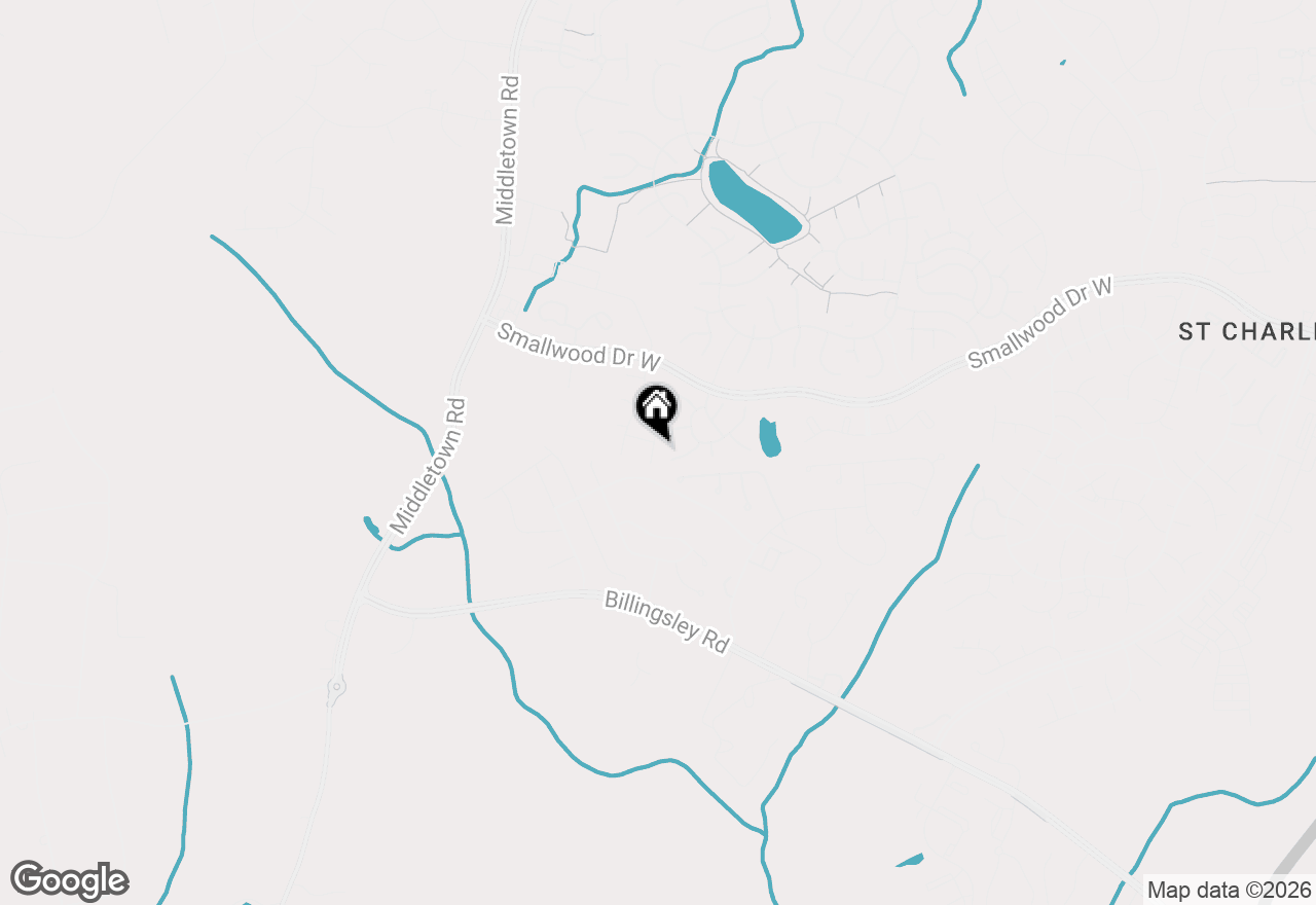 Map of 6276 Whistlers Place, Waldorf, MD 20603