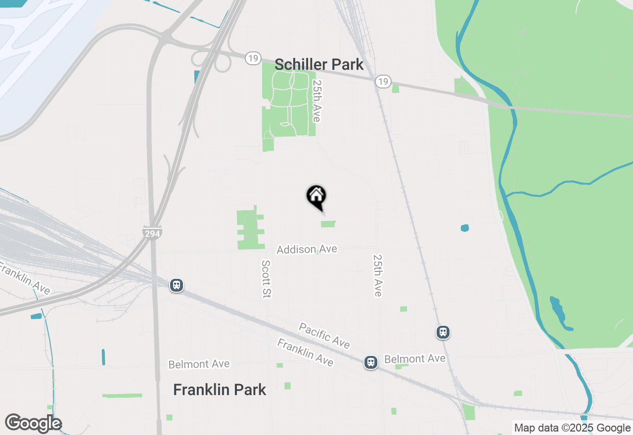 Map of 3706 Ruby Street, Schiller Park, IL 60176