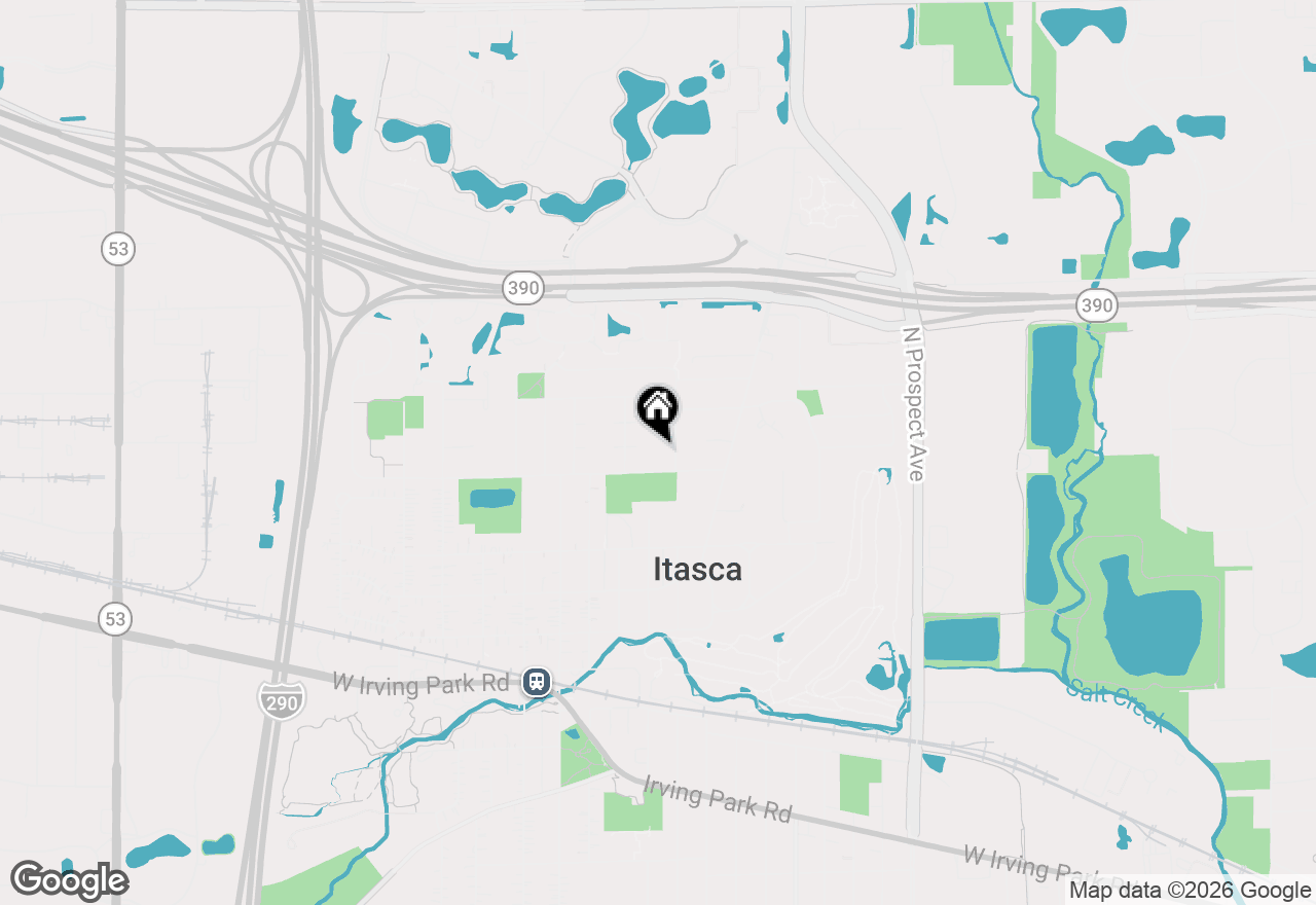 Map of 706 Cherry Court, Itasca, IL 60143
