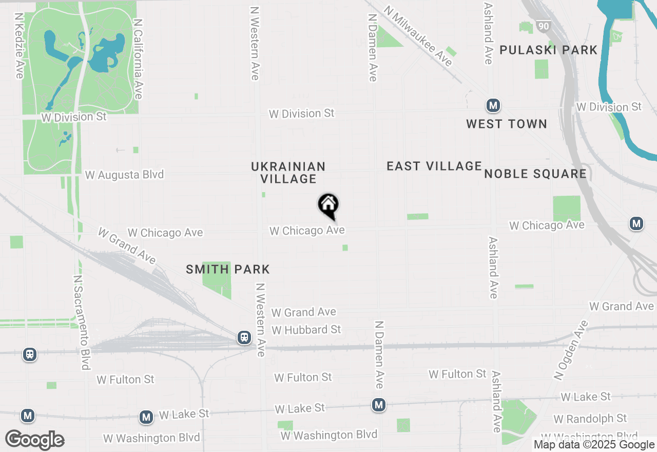 Map of 2138 W Chicago Avenue #3R, Chicago, IL 60622