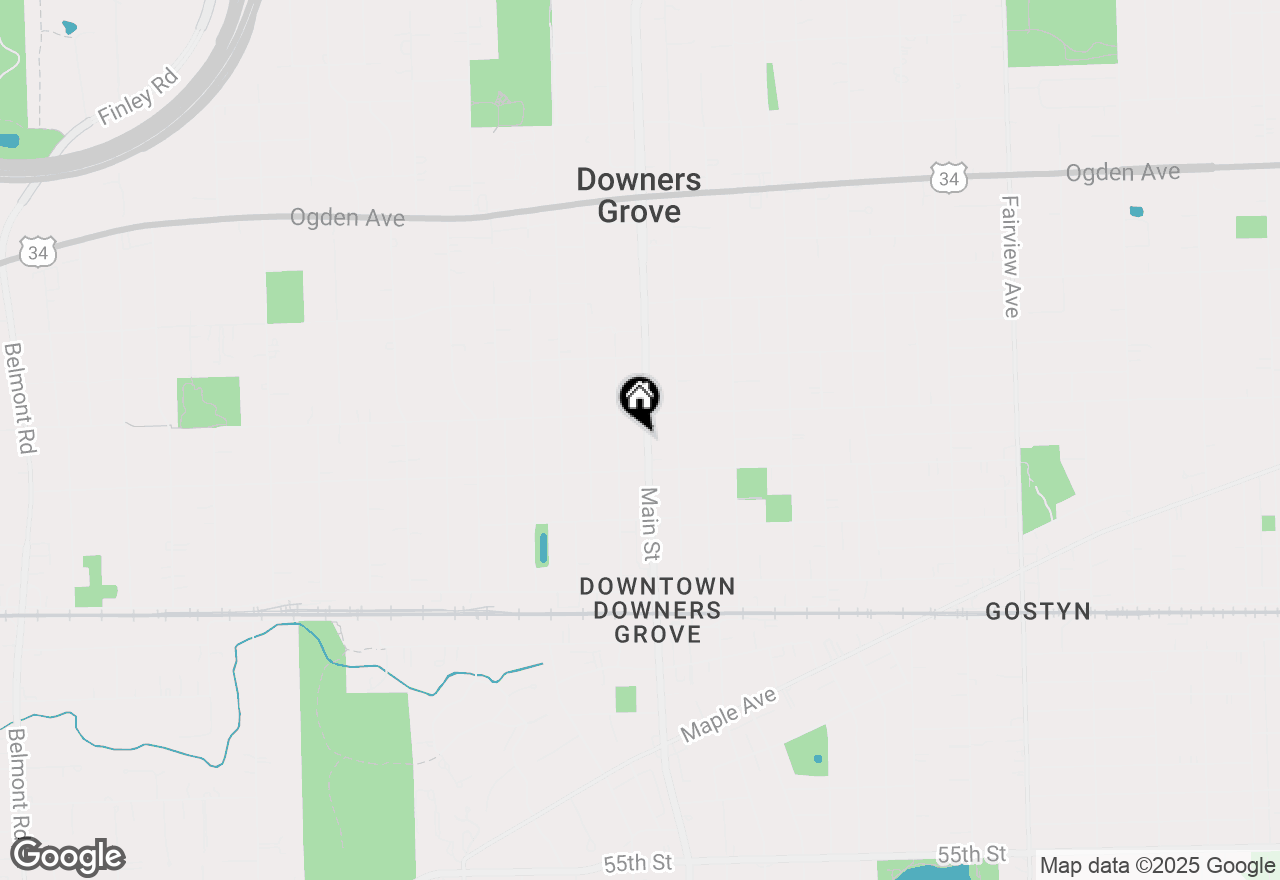 Map of 4716 Main Street, Downers Grove, IL 60515