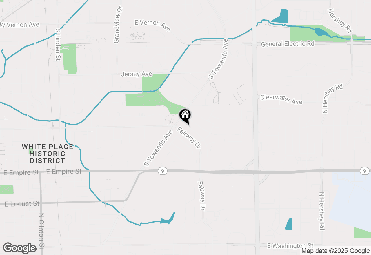 Map of 403 Radliff Road, Bloomington, IL 61701