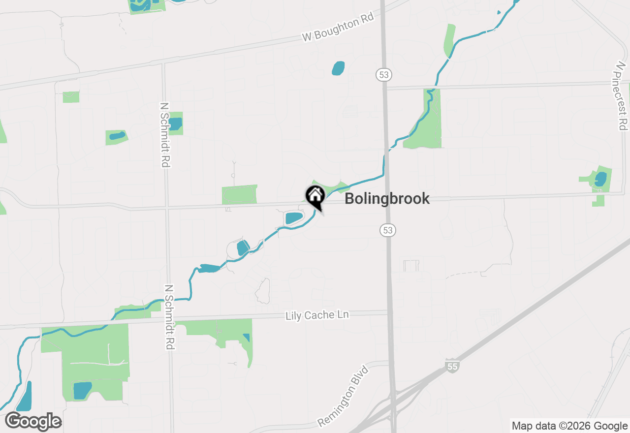 Map of 212 Glengary Drive, Bolingbrook, IL 60440