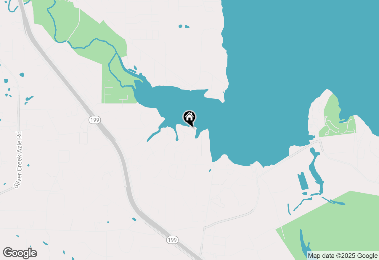 Map of 388 Driftwood Court #1A, Azle, TX 76020