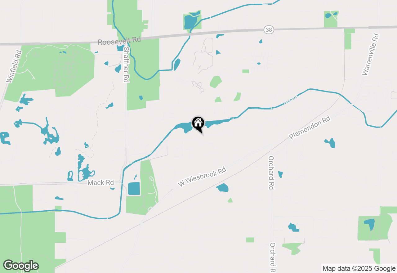 Map of 2051 Creekside Drive #2-3, Wheaton, IL 60189
