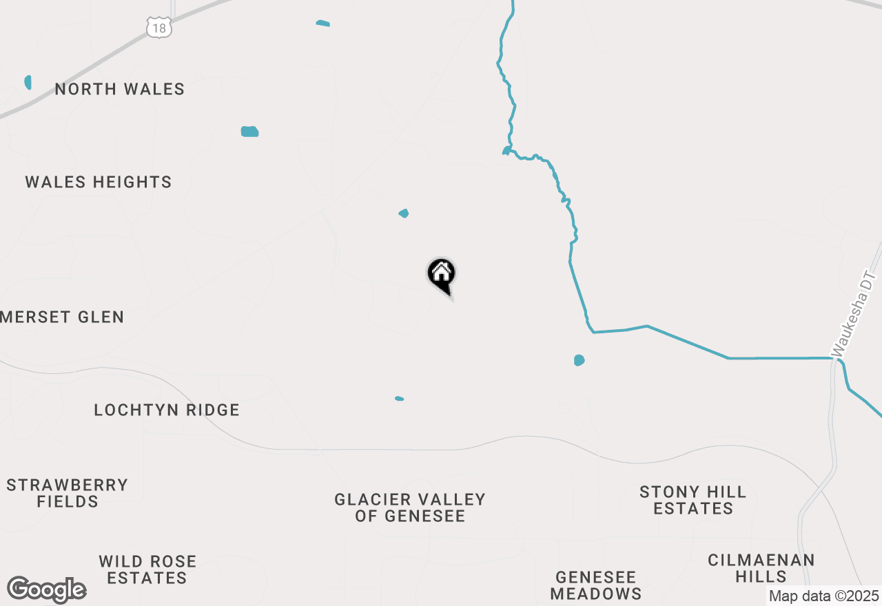 Map of 111 Legend Way, Wales, WI 53183