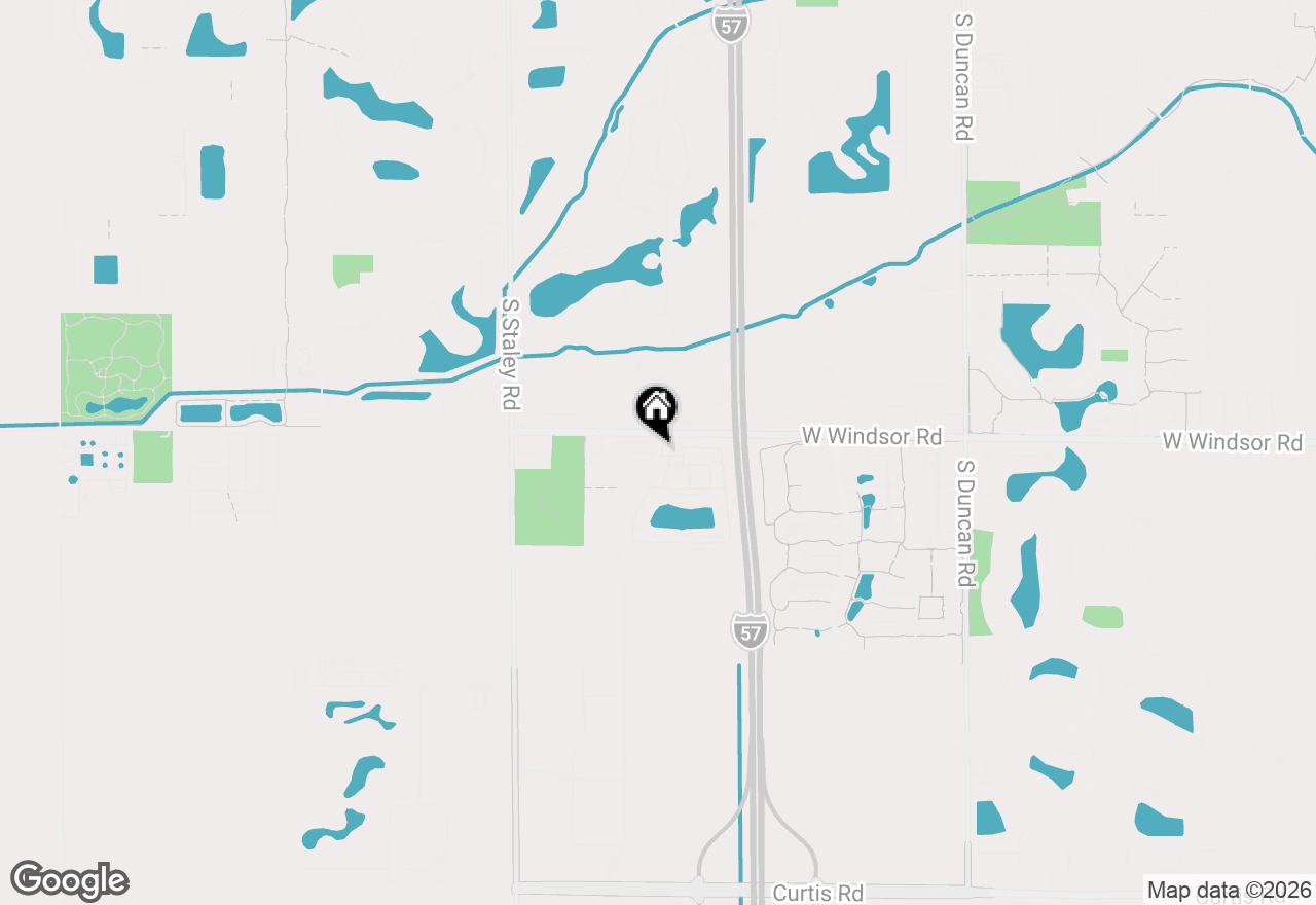 Map of 2403 Fields South Drive, Champaign, IL 61822