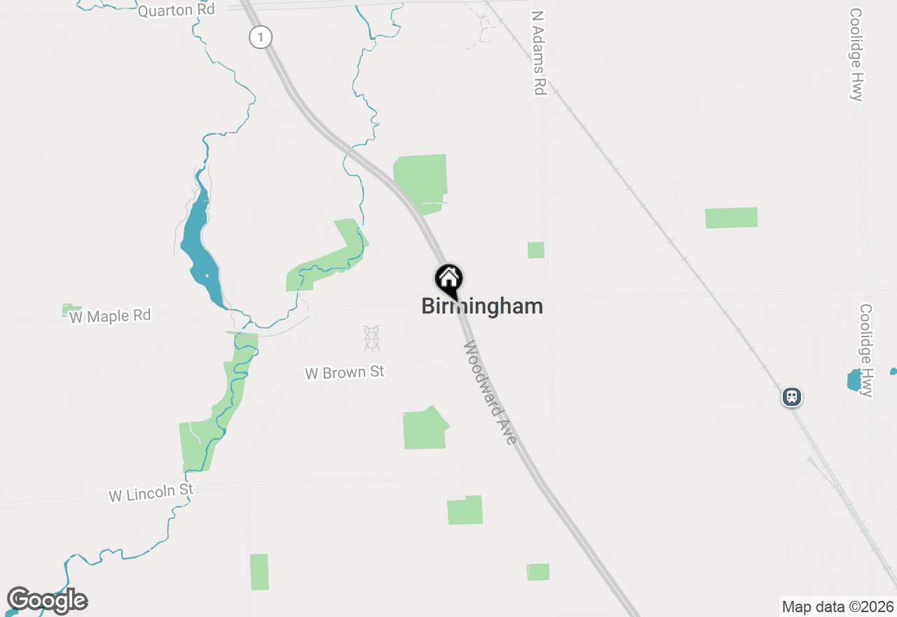 Map of 34977 Woodward Avenue #450, Birmingham, MI 48009