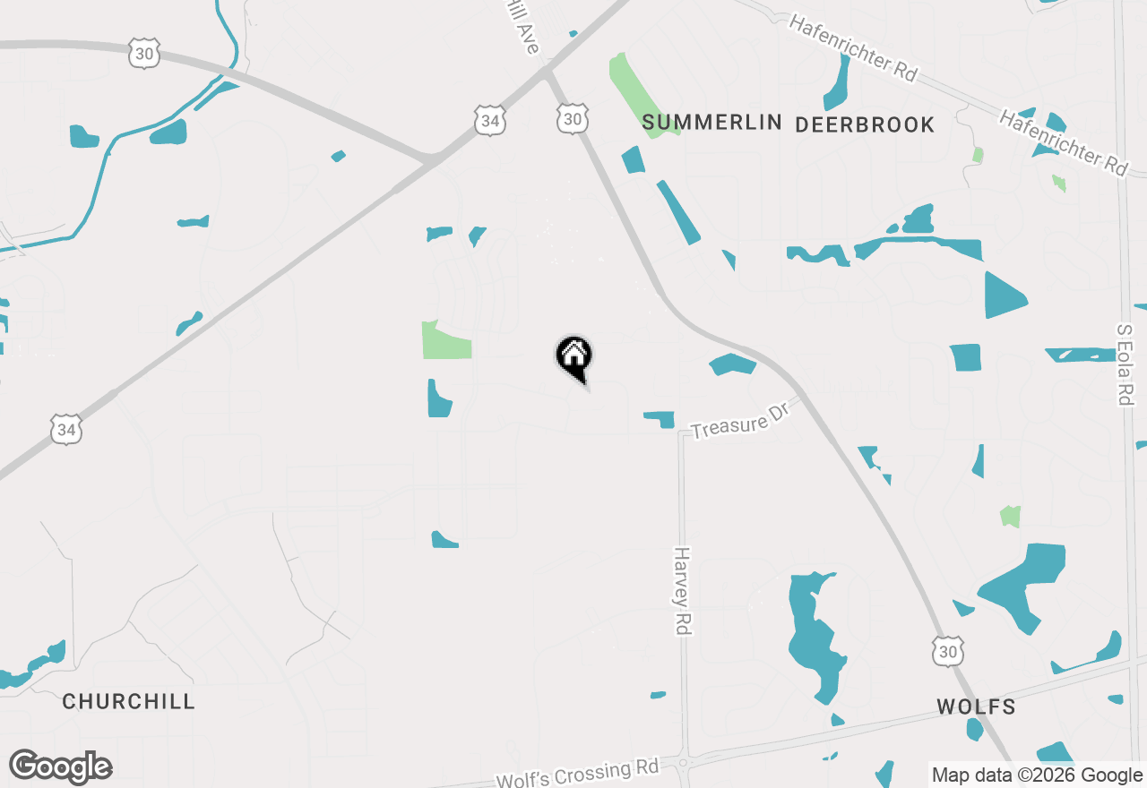 Map of 398 Essex Drive, Oswego, IL 60543