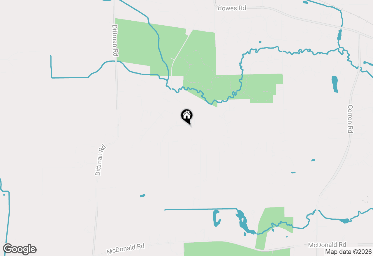 Map of 41W475 Silvana Drive, Elgin, IL 60124