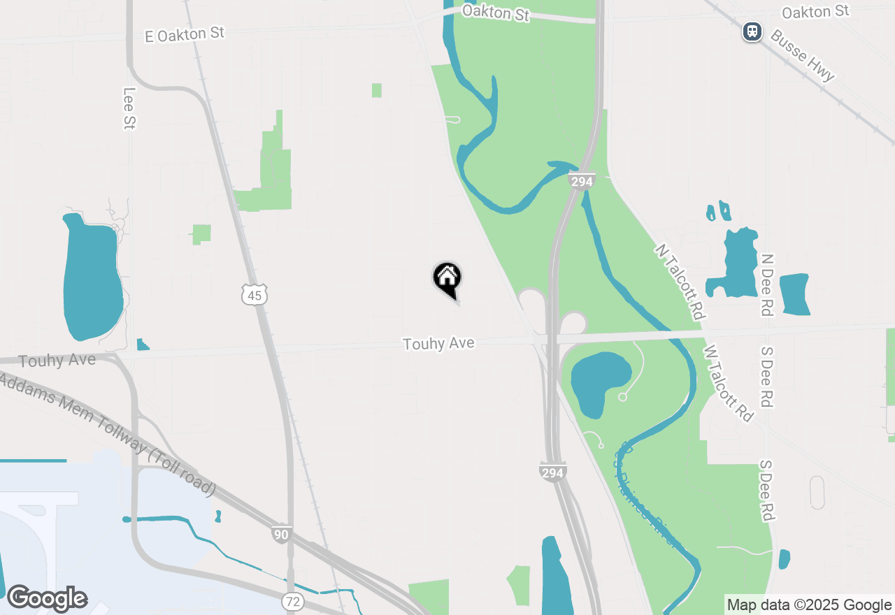 Map of 2314 S Scott Street, Des Plaines, IL 60018