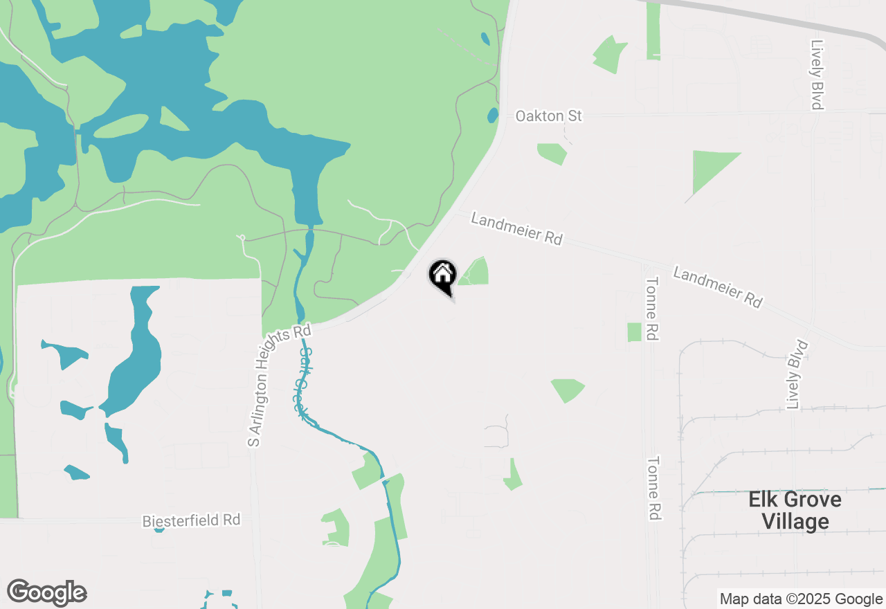 Map of 231 Tower Lane, Elk Grove Village, IL 60007