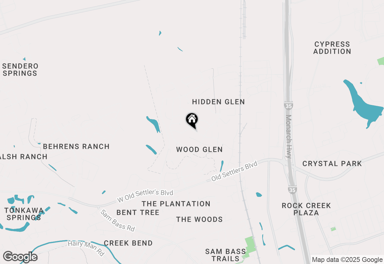 Map of 2619 Henley Dr, Round Rock, TX 78681